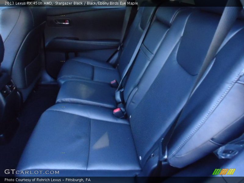 Stargazer Black / Black/Ebony Birds Eye Maple 2013 Lexus RX 450h AWD