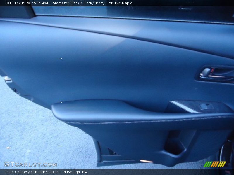 Stargazer Black / Black/Ebony Birds Eye Maple 2013 Lexus RX 450h AWD