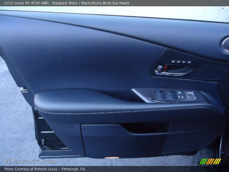 Stargazer Black / Black/Ebony Birds Eye Maple 2013 Lexus RX 450h AWD