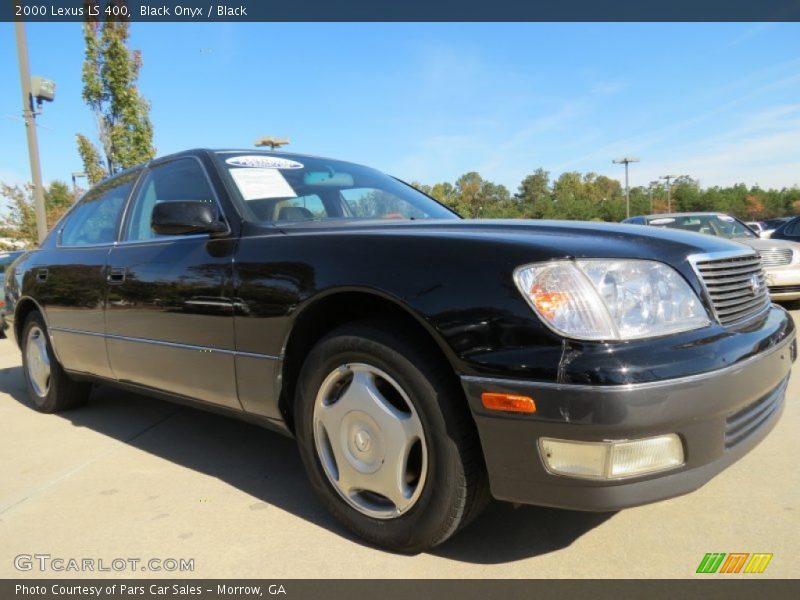 Black Onyx / Black 2000 Lexus LS 400