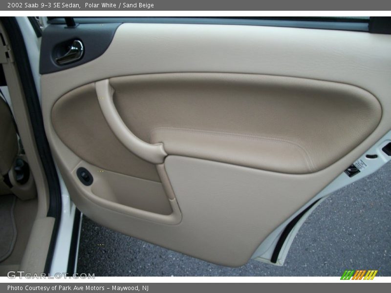 Door Panel of 2002 9-3 SE Sedan