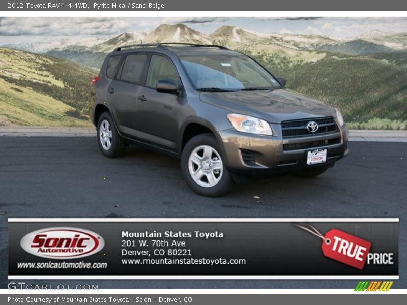 Pyrite Mica / Sand Beige 2012 Toyota RAV4 I4 4WD