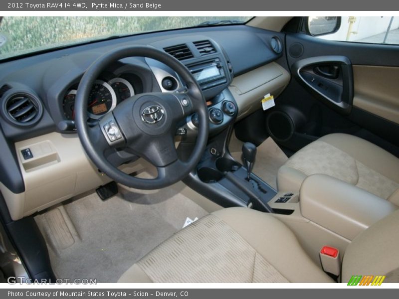 Pyrite Mica / Sand Beige 2012 Toyota RAV4 I4 4WD