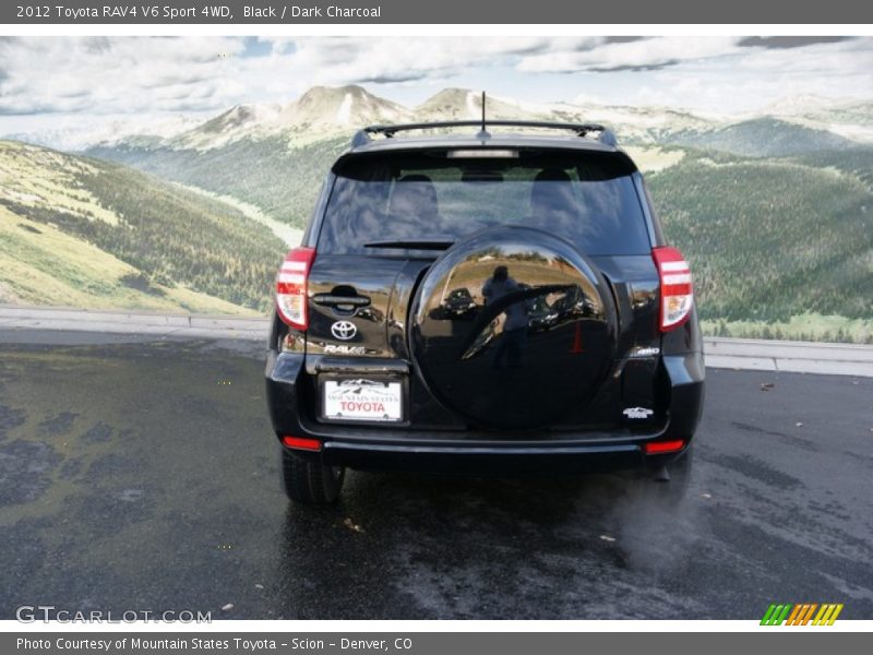 Black / Dark Charcoal 2012 Toyota RAV4 V6 Sport 4WD