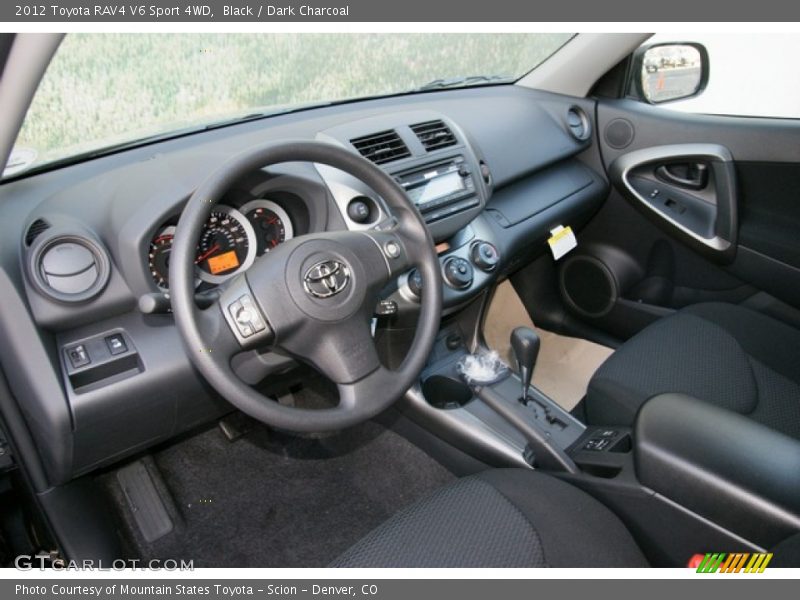 Black / Dark Charcoal 2012 Toyota RAV4 V6 Sport 4WD