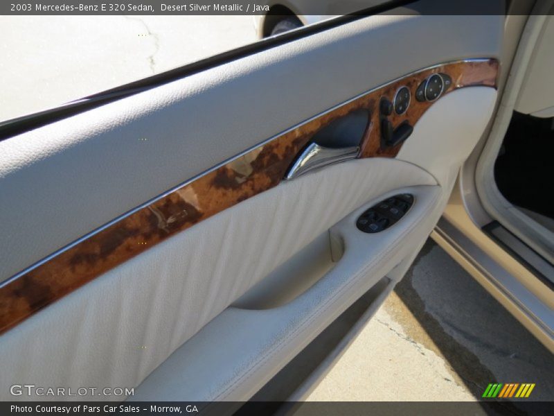 Desert Silver Metallic / Java 2003 Mercedes-Benz E 320 Sedan