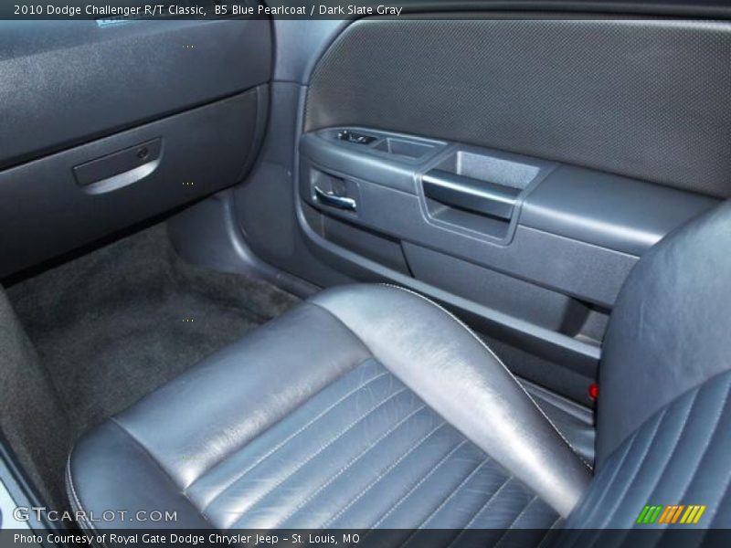 B5 Blue Pearlcoat / Dark Slate Gray 2010 Dodge Challenger R/T Classic
