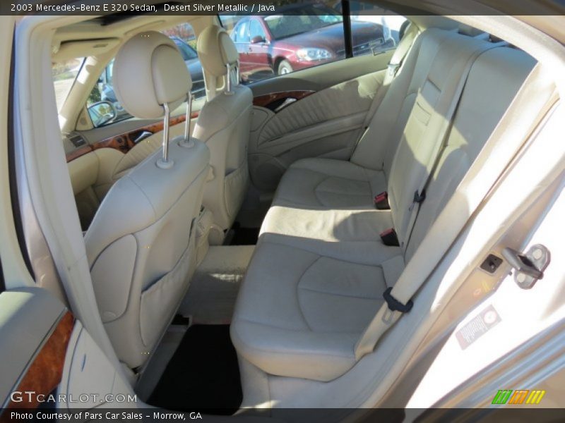 Desert Silver Metallic / Java 2003 Mercedes-Benz E 320 Sedan