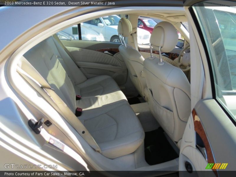 Desert Silver Metallic / Java 2003 Mercedes-Benz E 320 Sedan