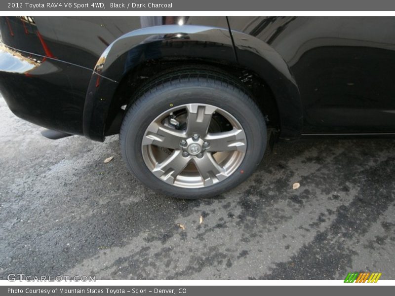 Black / Dark Charcoal 2012 Toyota RAV4 V6 Sport 4WD