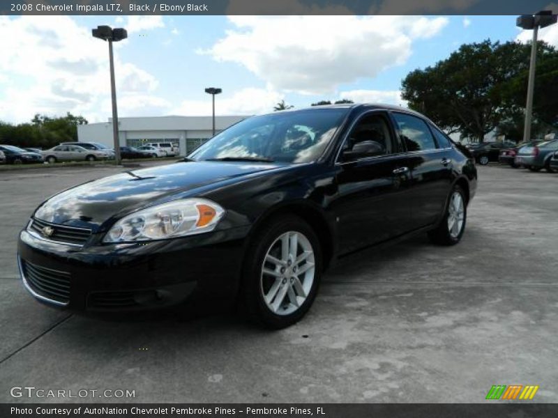 Black / Ebony Black 2008 Chevrolet Impala LTZ