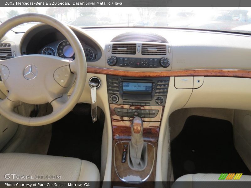 Desert Silver Metallic / Java 2003 Mercedes-Benz E 320 Sedan