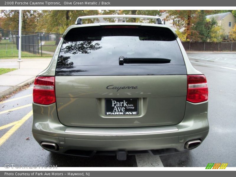 Olive Green Metallic / Black 2008 Porsche Cayenne Tiptronic