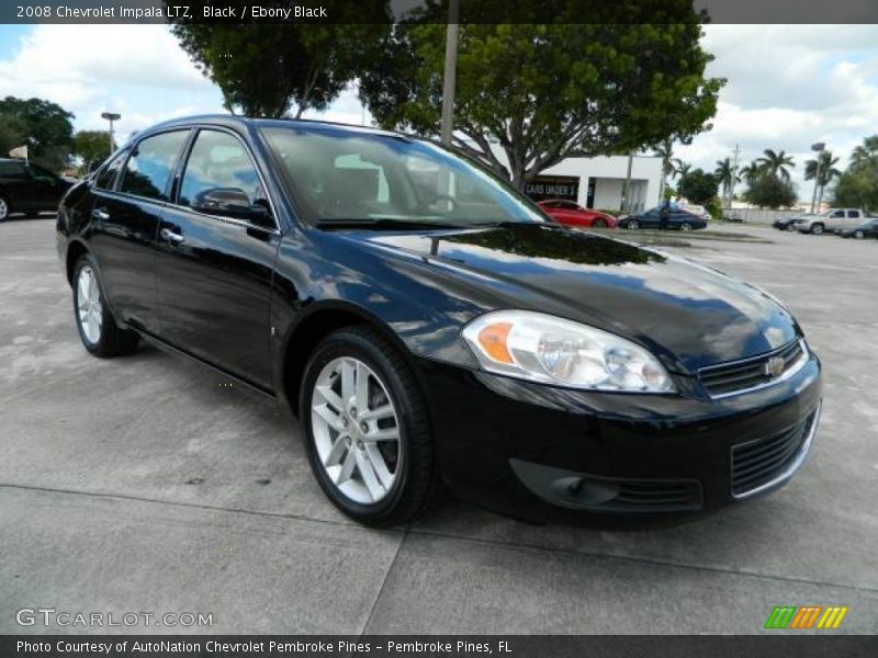 Black / Ebony Black 2008 Chevrolet Impala LTZ