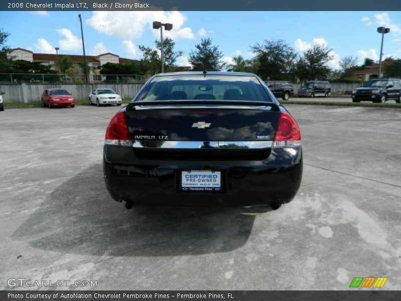 Black / Ebony Black 2008 Chevrolet Impala LTZ