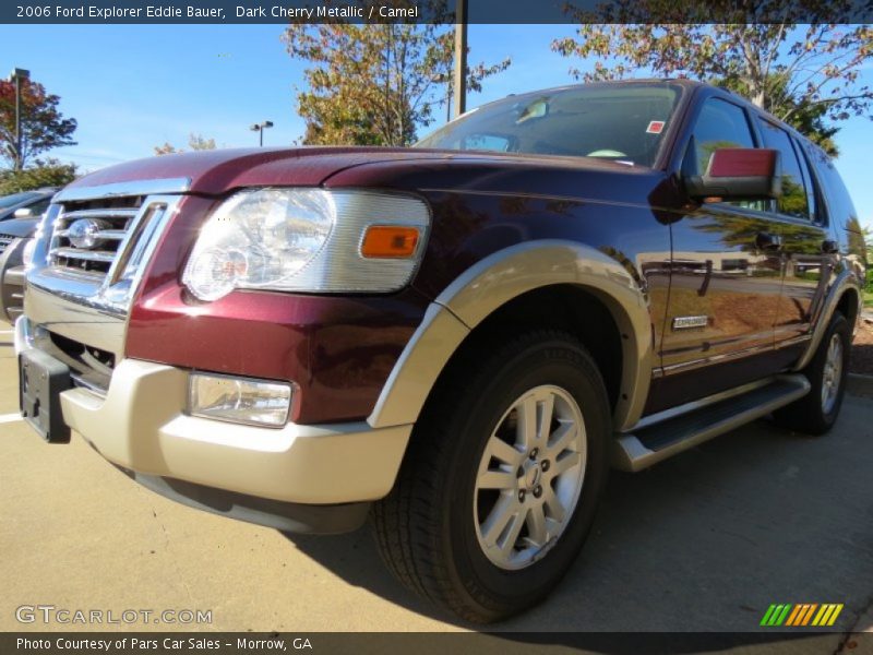Dark Cherry Metallic / Camel 2006 Ford Explorer Eddie Bauer