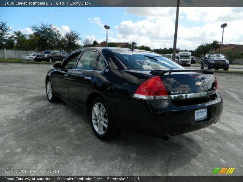 Black / Ebony Black 2008 Chevrolet Impala LTZ