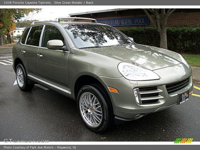 Olive Green Metallic / Black 2008 Porsche Cayenne Tiptronic