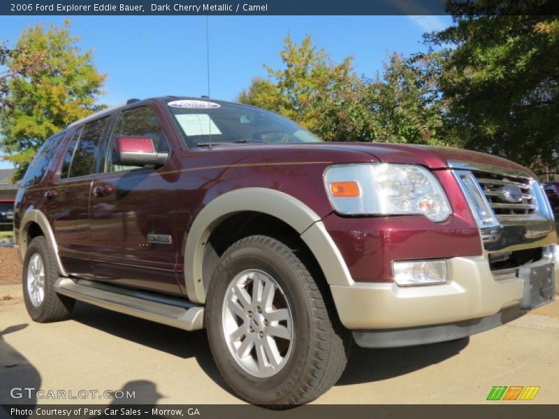Dark Cherry Metallic / Camel 2006 Ford Explorer Eddie Bauer