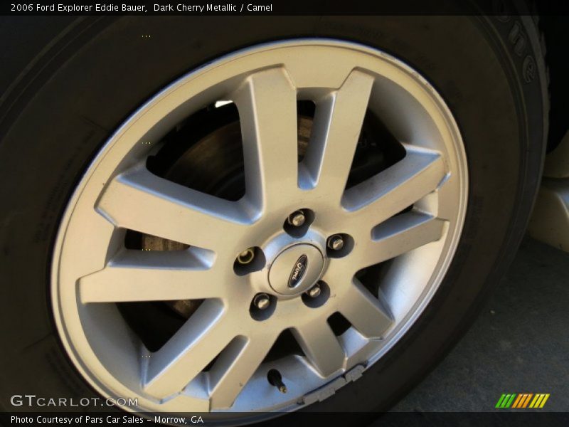 Dark Cherry Metallic / Camel 2006 Ford Explorer Eddie Bauer