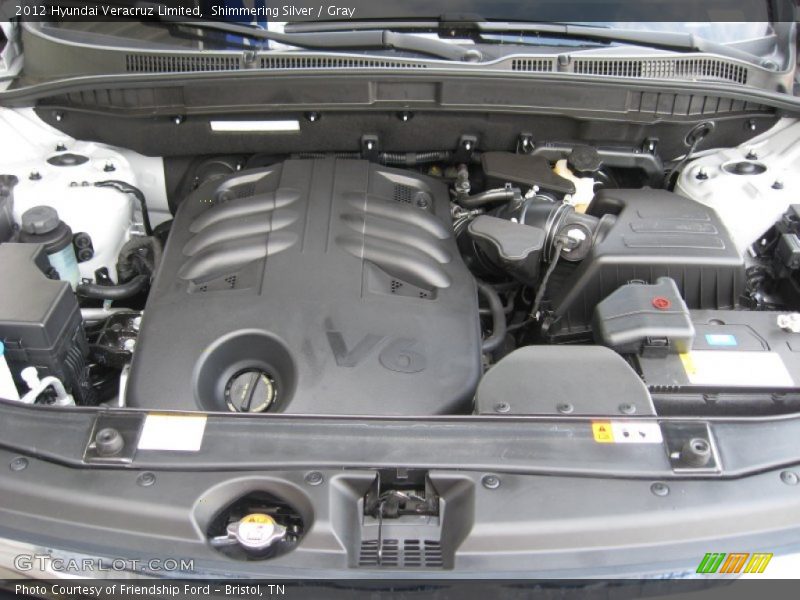Shimmering Silver / Gray 2012 Hyundai Veracruz Limited