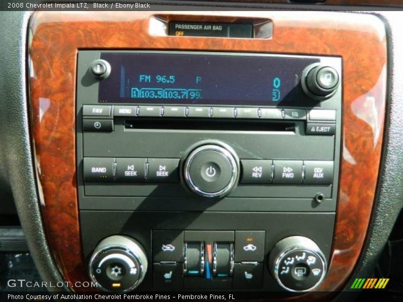 Black / Ebony Black 2008 Chevrolet Impala LTZ