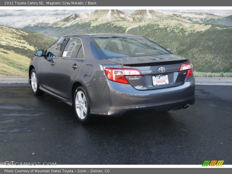 Magnetic Gray Metallic / Black 2012 Toyota Camry SE