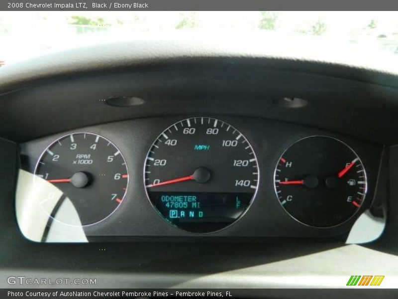 Black / Ebony Black 2008 Chevrolet Impala LTZ