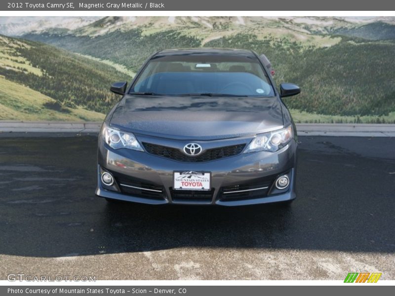 Magnetic Gray Metallic / Black 2012 Toyota Camry SE