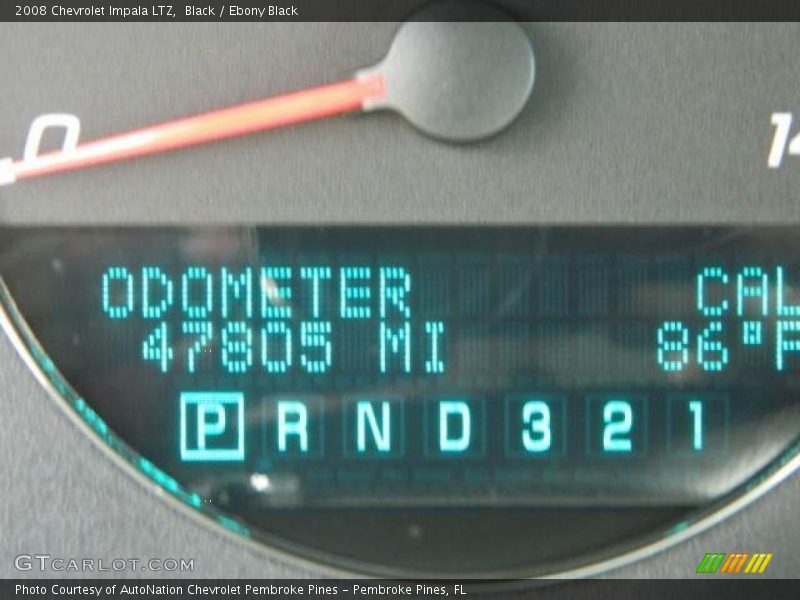 Black / Ebony Black 2008 Chevrolet Impala LTZ