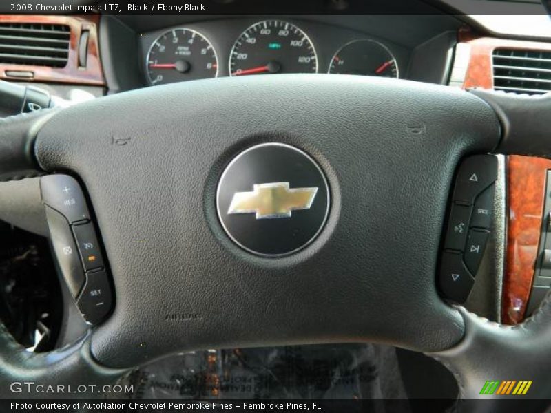 Black / Ebony Black 2008 Chevrolet Impala LTZ