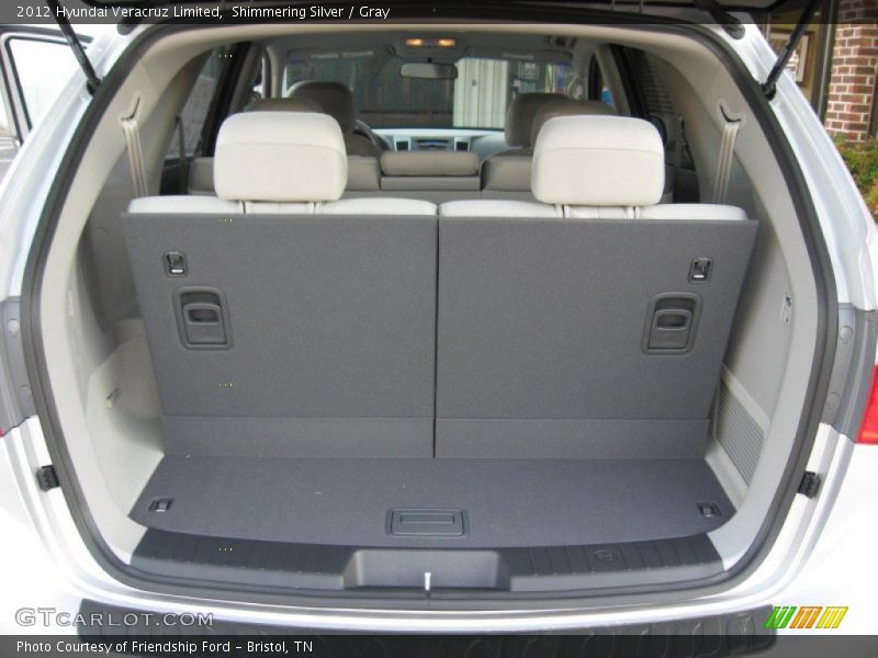 Shimmering Silver / Gray 2012 Hyundai Veracruz Limited