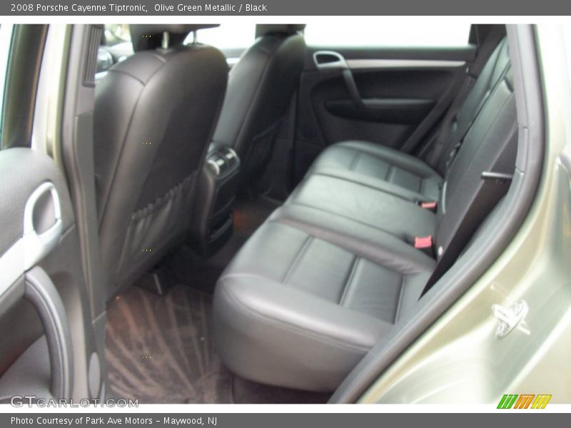 Rear Seat of 2008 Cayenne Tiptronic