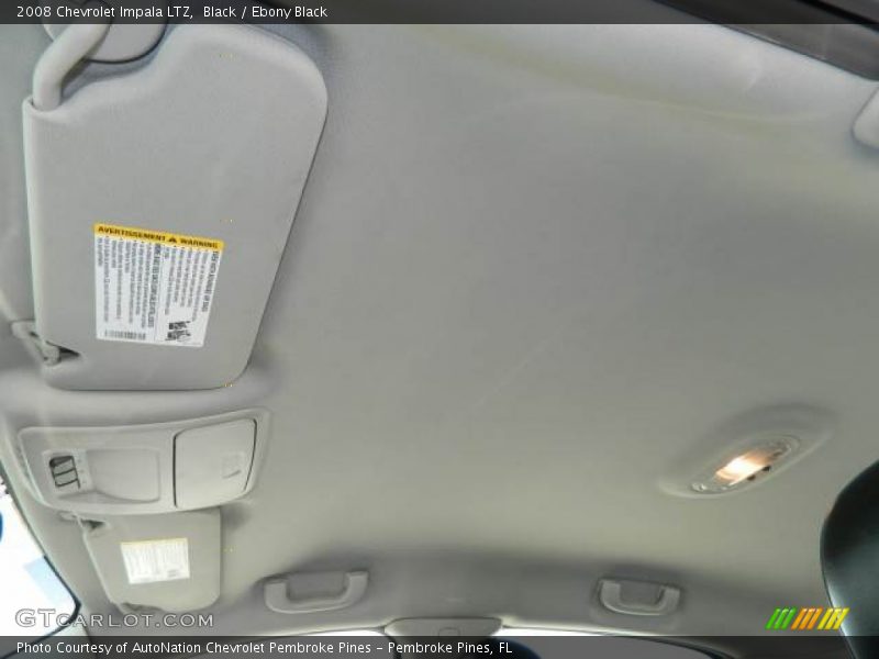 Black / Ebony Black 2008 Chevrolet Impala LTZ