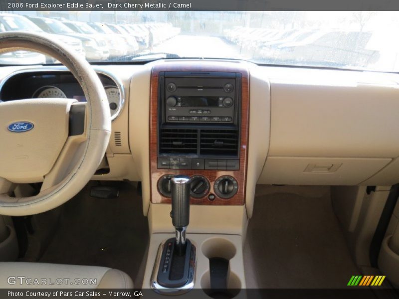 Dark Cherry Metallic / Camel 2006 Ford Explorer Eddie Bauer