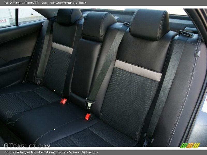 Magnetic Gray Metallic / Black 2012 Toyota Camry SE