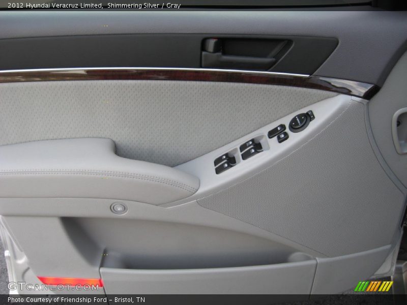 Shimmering Silver / Gray 2012 Hyundai Veracruz Limited