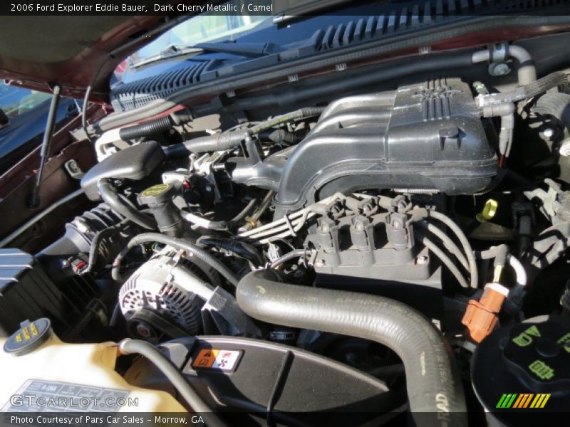 Dark Cherry Metallic / Camel 2006 Ford Explorer Eddie Bauer