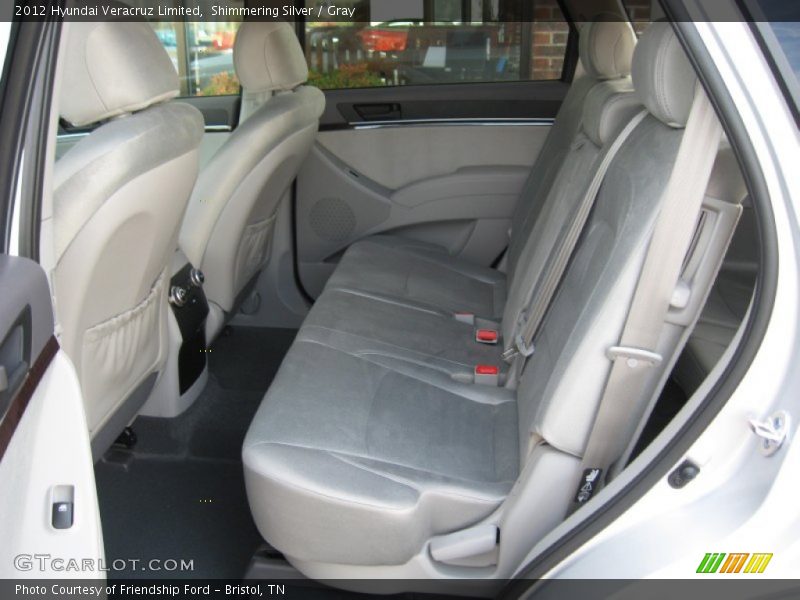Shimmering Silver / Gray 2012 Hyundai Veracruz Limited