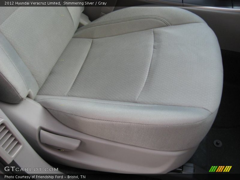Shimmering Silver / Gray 2012 Hyundai Veracruz Limited