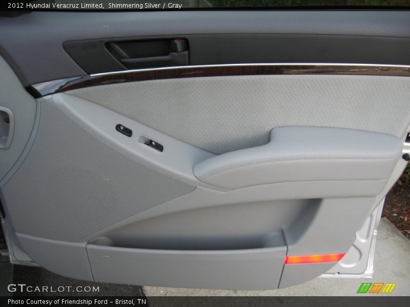 Shimmering Silver / Gray 2012 Hyundai Veracruz Limited
