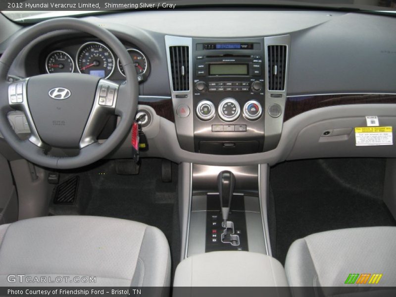 Shimmering Silver / Gray 2012 Hyundai Veracruz Limited