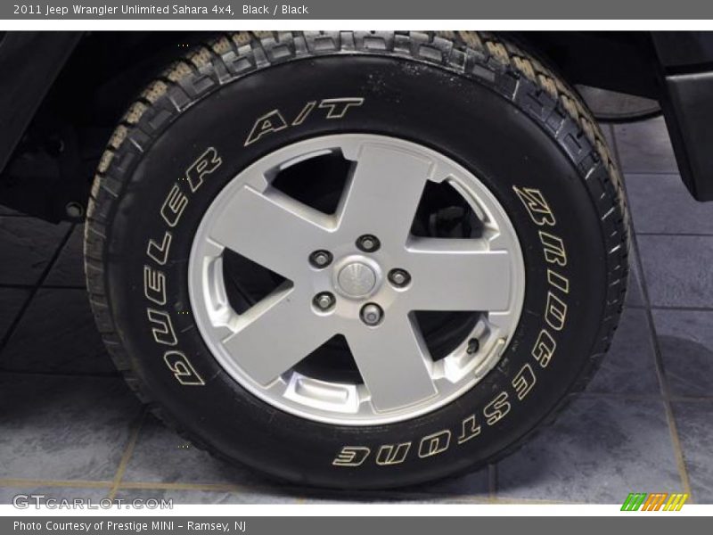 Black / Black 2011 Jeep Wrangler Unlimited Sahara 4x4
