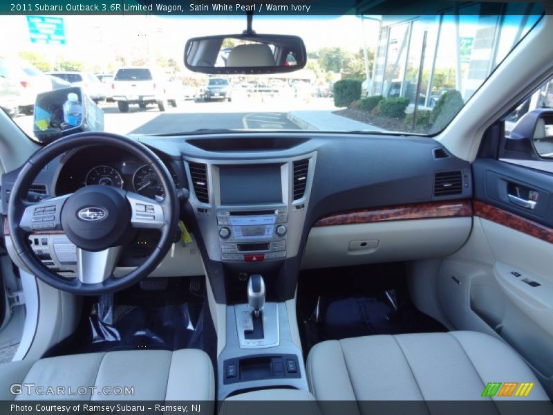  2011 Outback 3.6R Limited Wagon Warm Ivory Interior