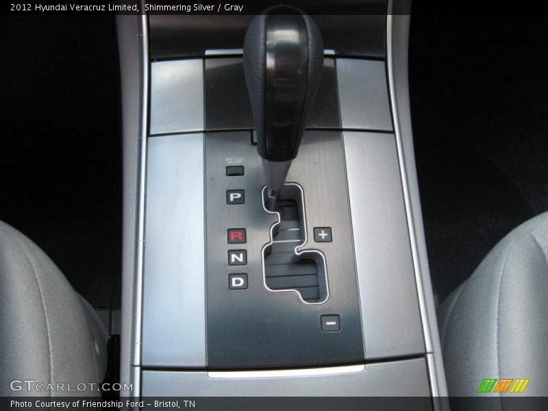 Shimmering Silver / Gray 2012 Hyundai Veracruz Limited