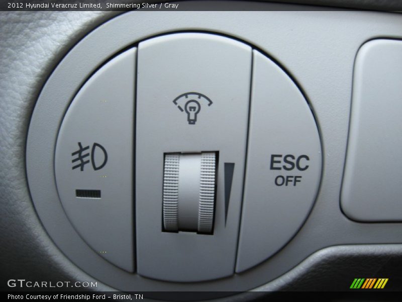 Shimmering Silver / Gray 2012 Hyundai Veracruz Limited