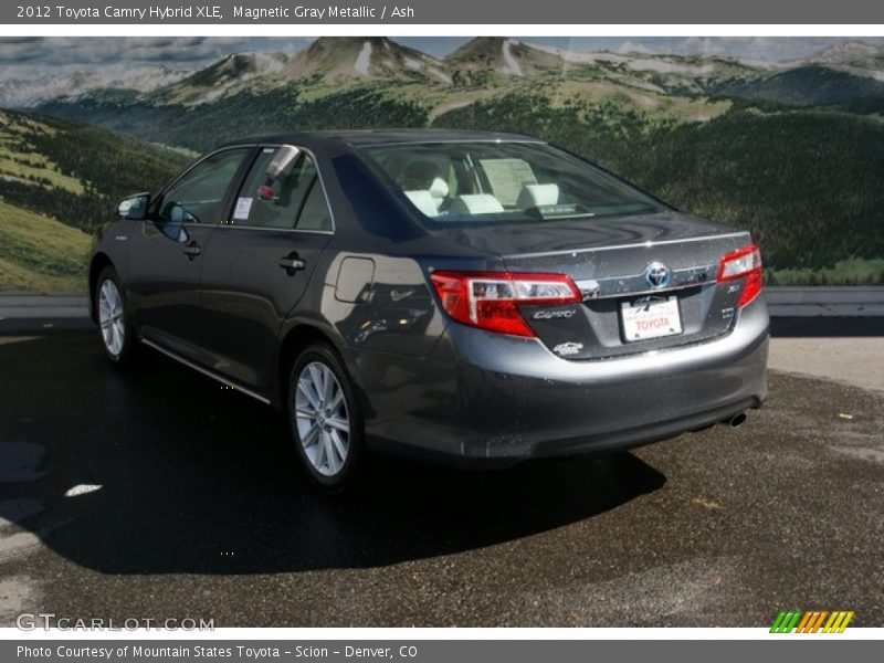 Magnetic Gray Metallic / Ash 2012 Toyota Camry Hybrid XLE