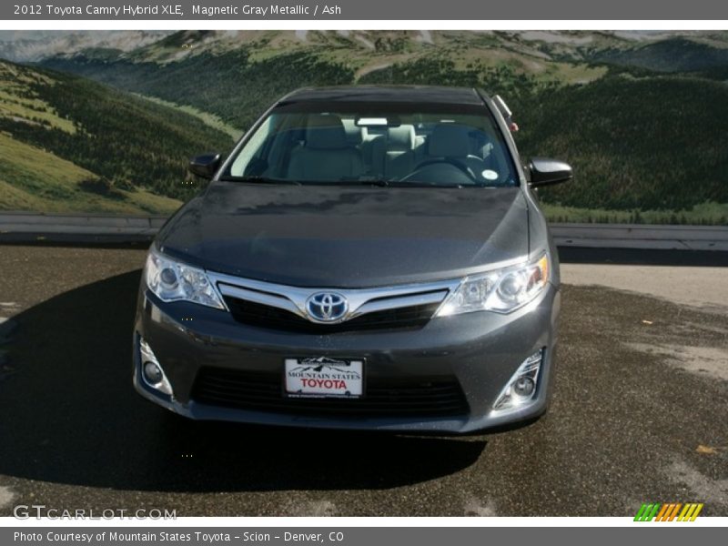 Magnetic Gray Metallic / Ash 2012 Toyota Camry Hybrid XLE