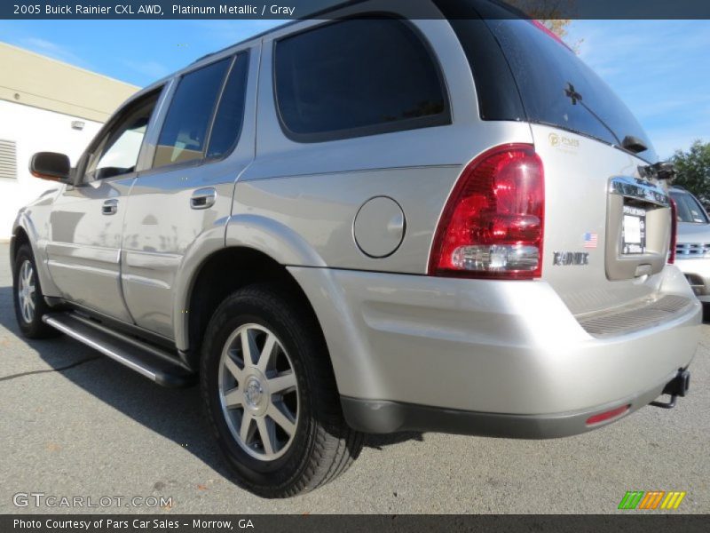 Platinum Metallic / Gray 2005 Buick Rainier CXL AWD