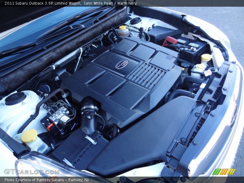  2011 Outback 3.6R Limited Wagon Engine - 3.6 Liter DOHC 24-Valve VVT Flat 6 Cylinder